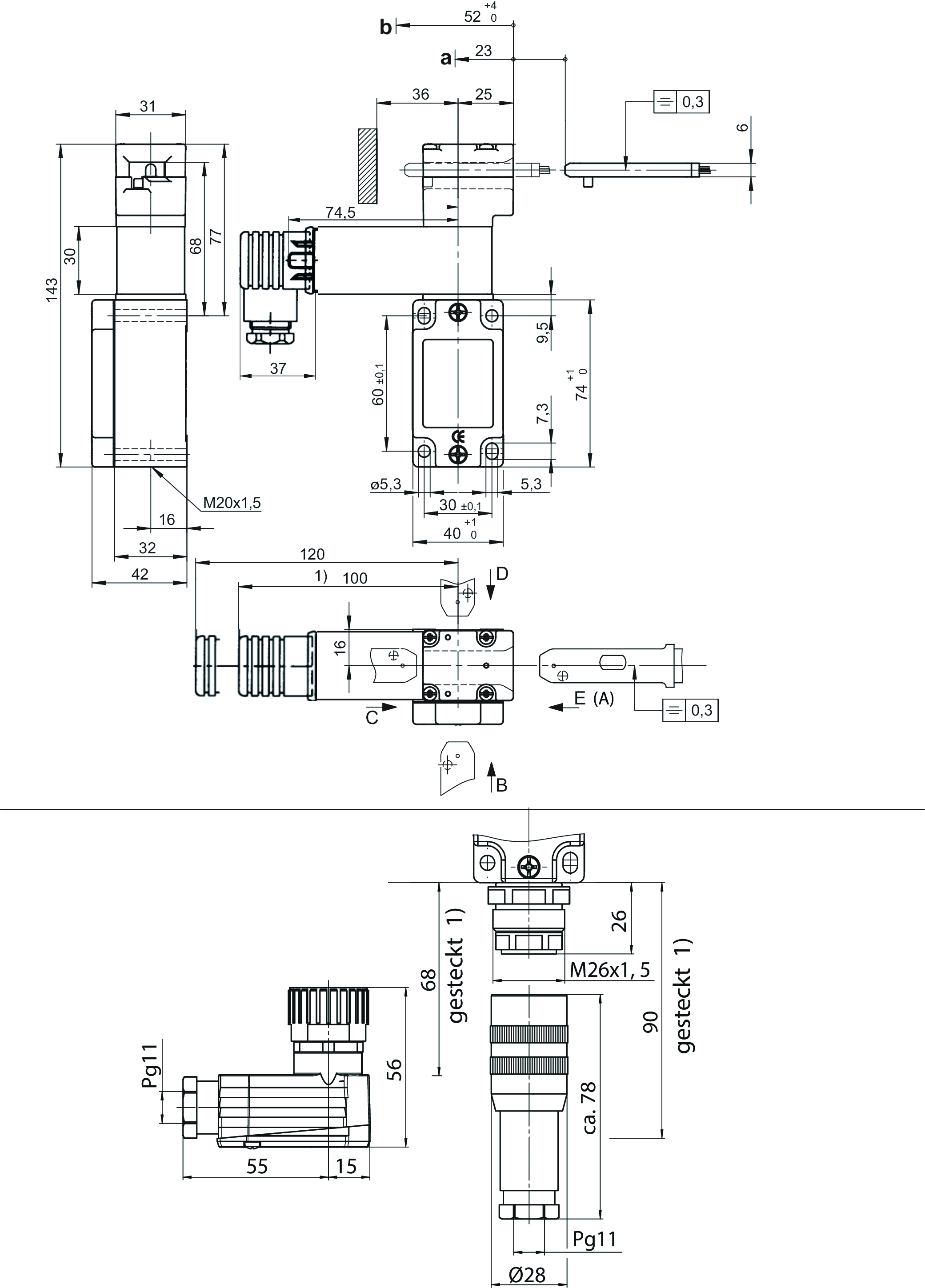 Rozměrové výkresy