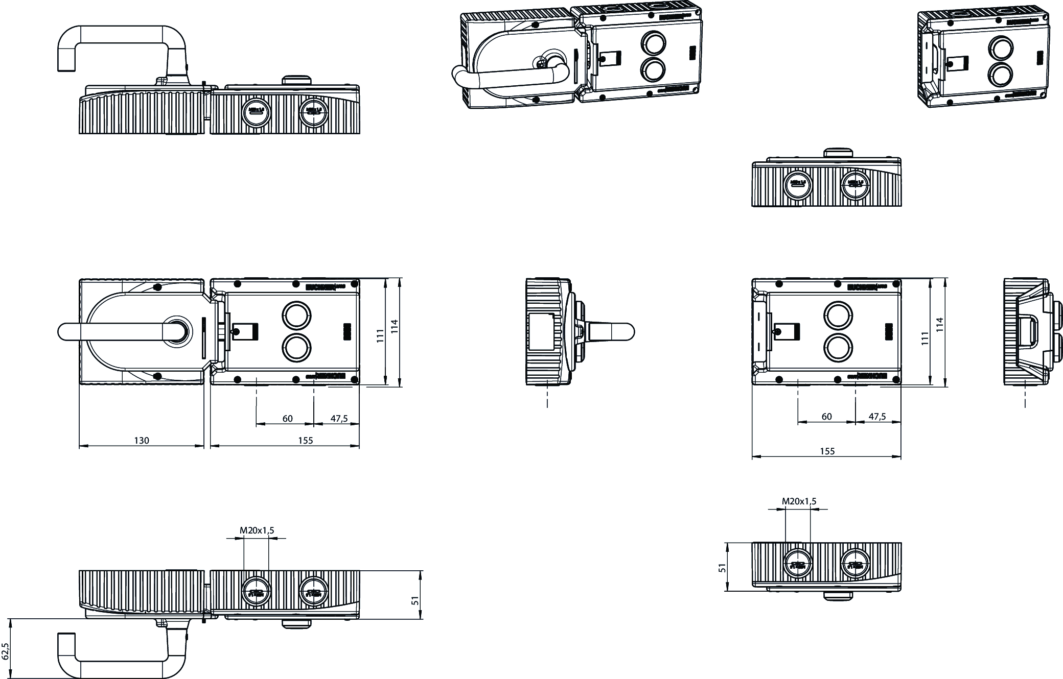 Dimensional drawings