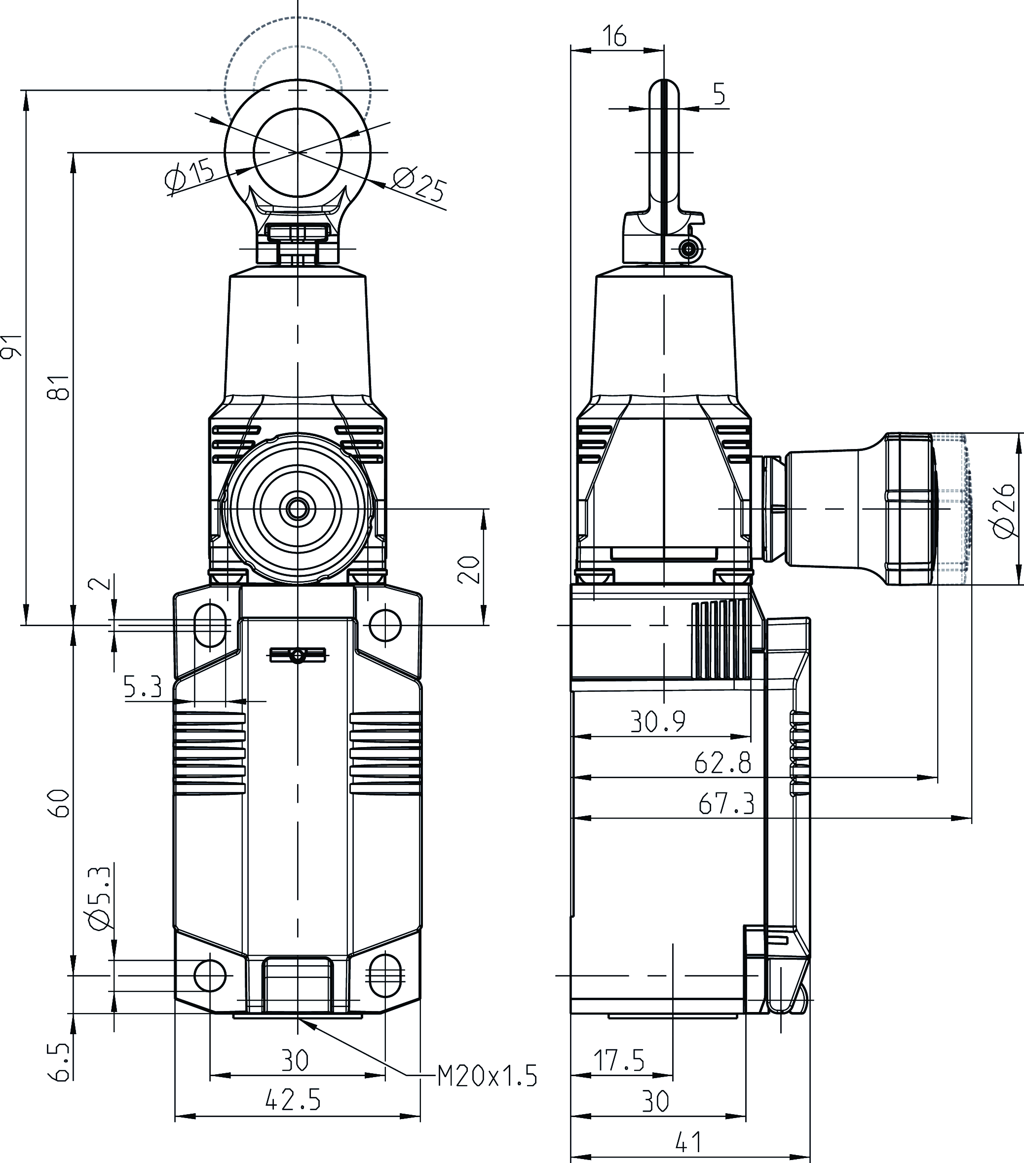 Rozměrové výkresy