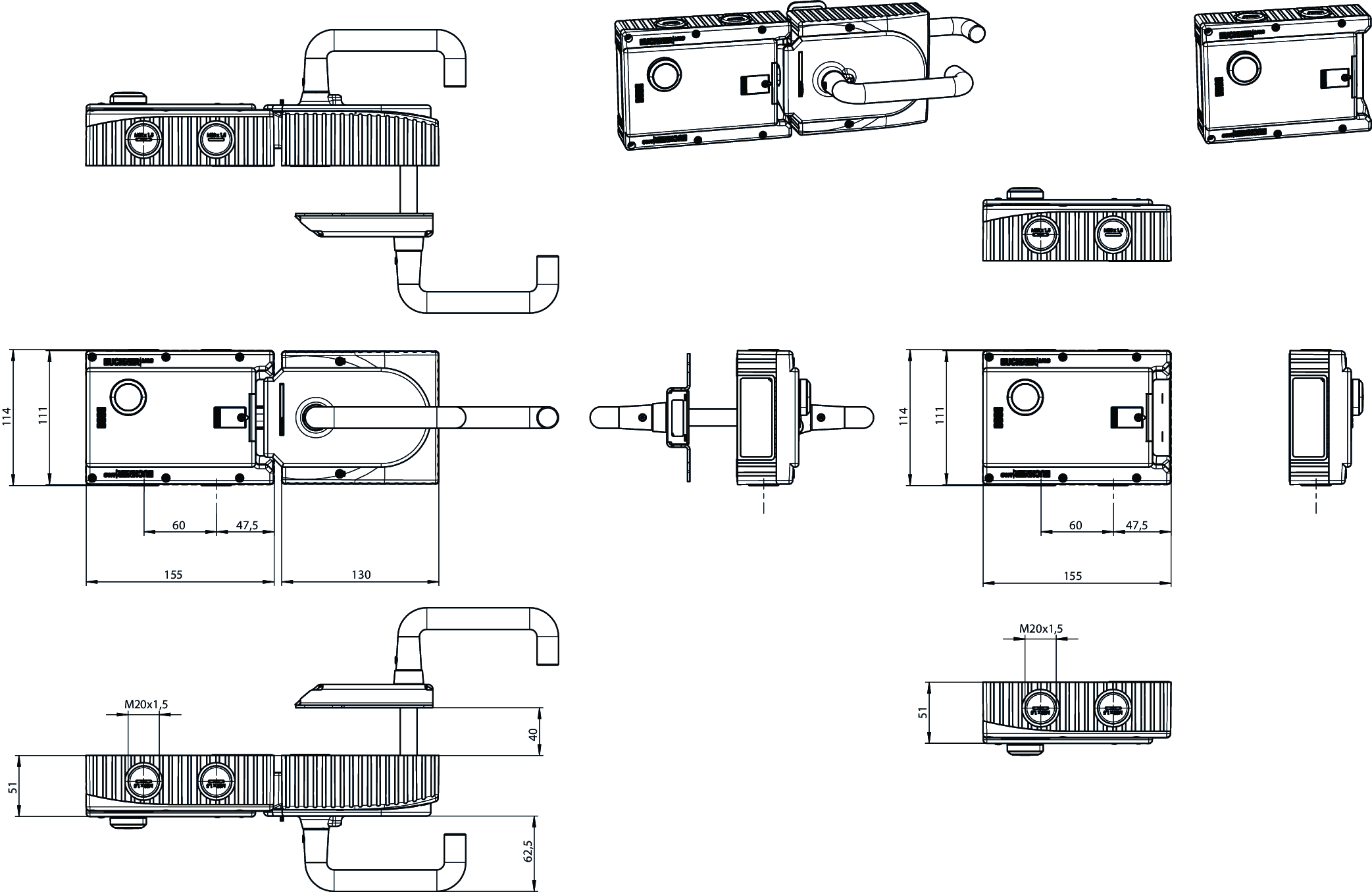Dimensional drawings