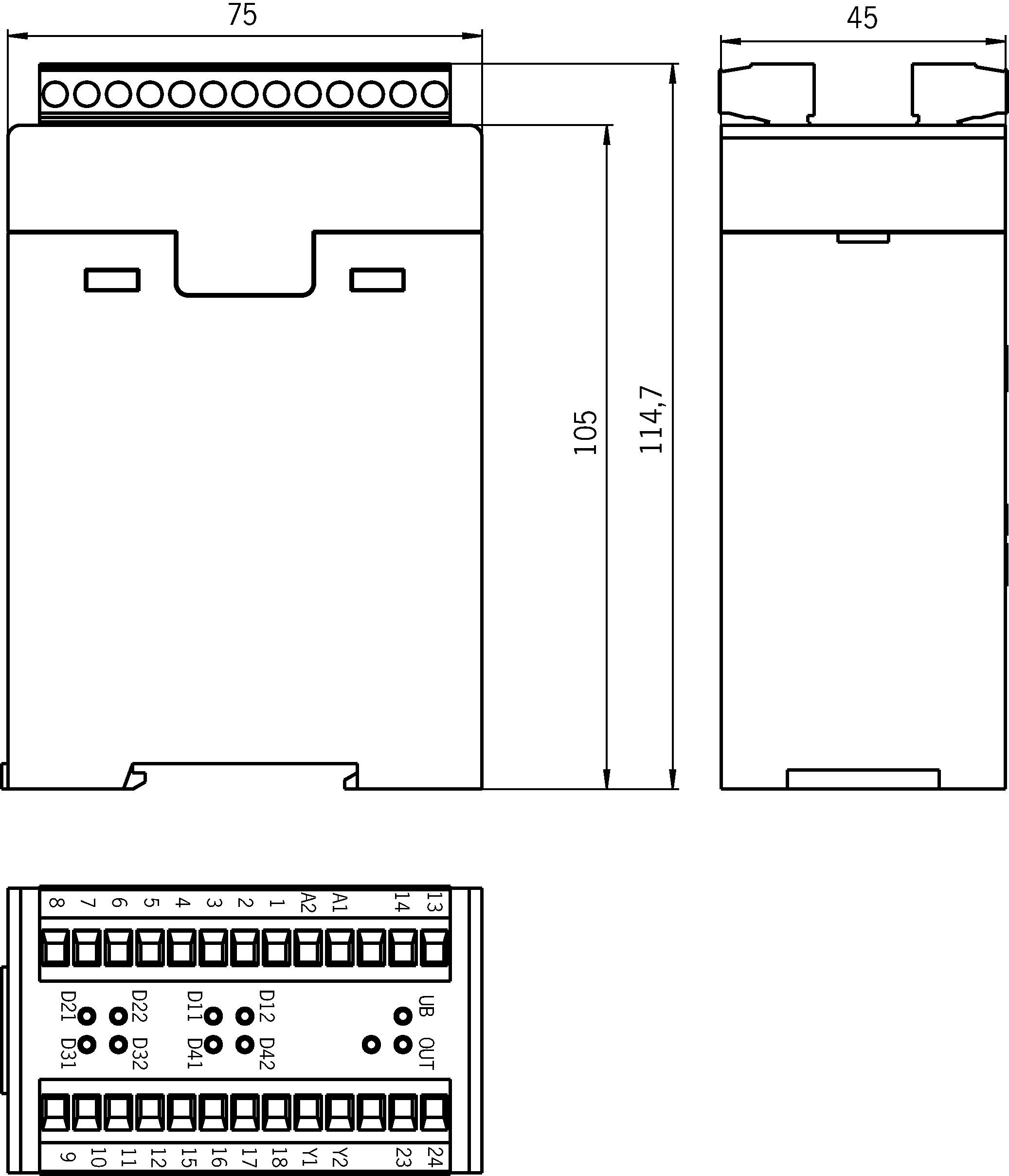 Desenhos dimensionais