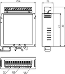 Desenho com dimensões