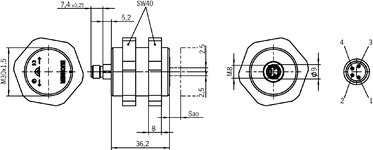 Desenho com dimensões