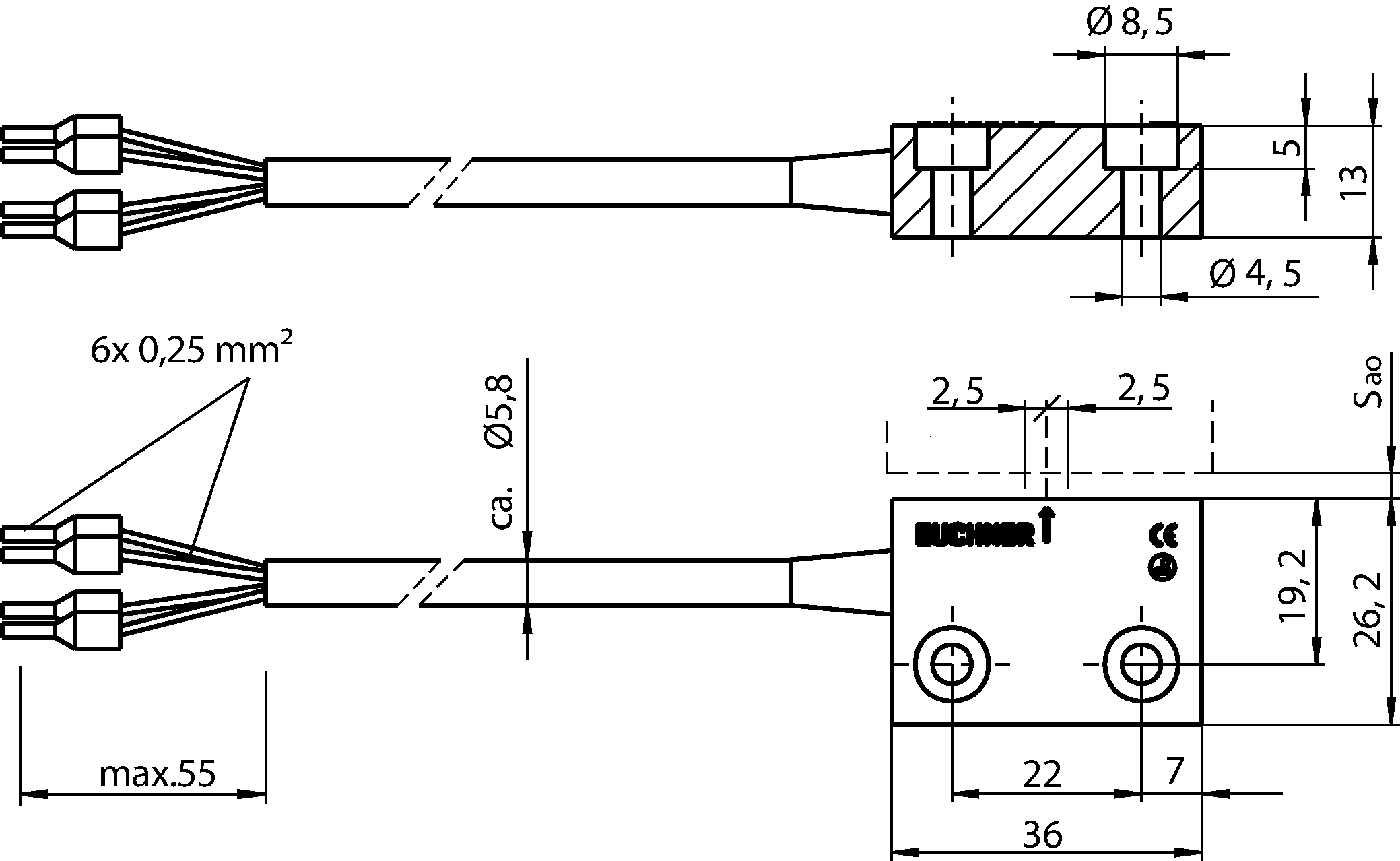 Dimensional drawings