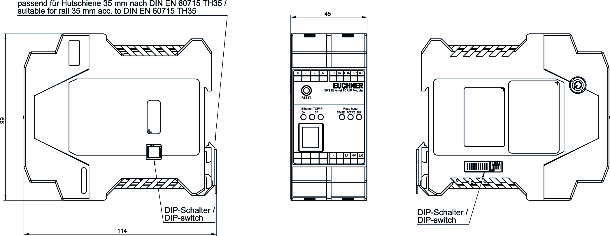 Dimensional drawings