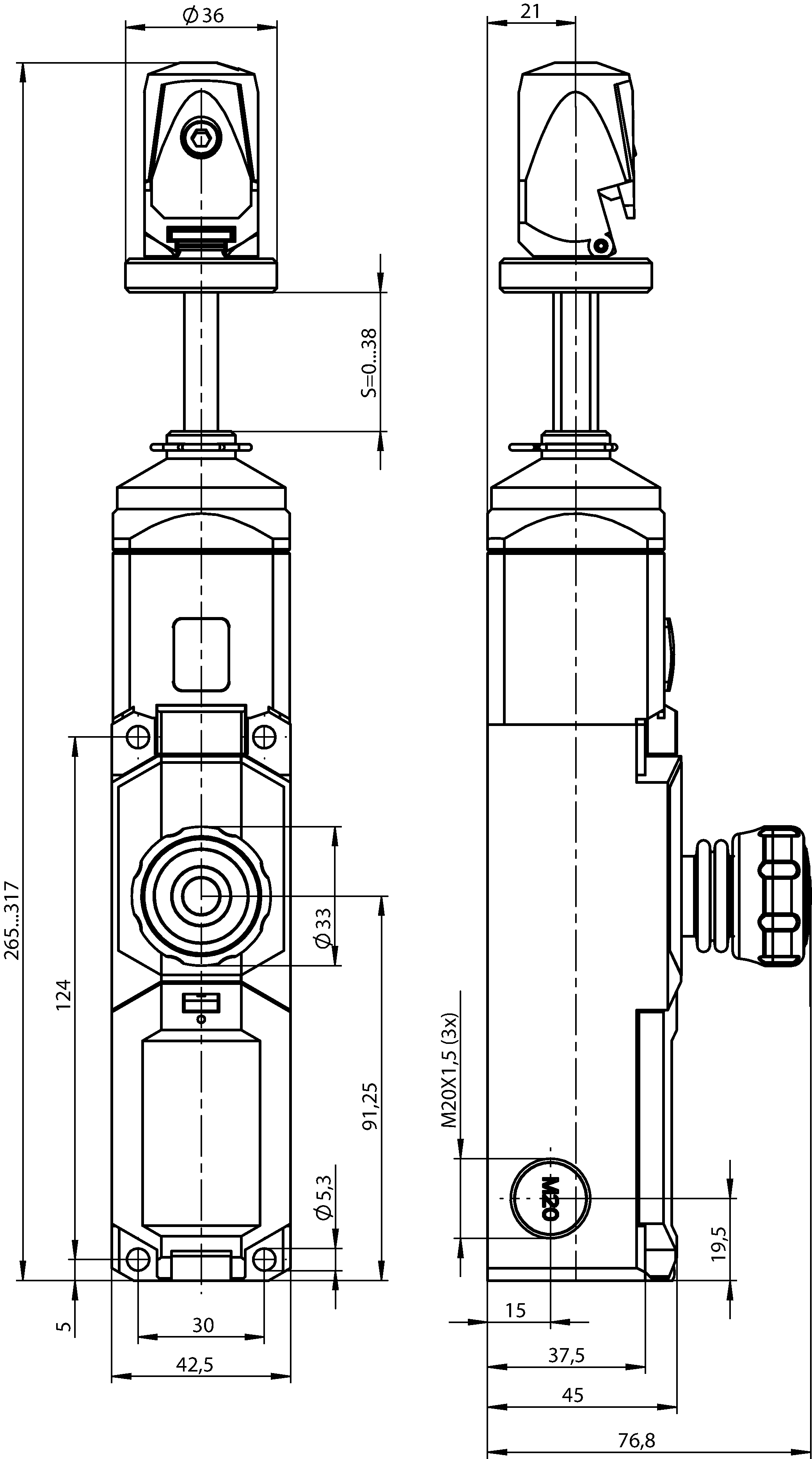 Rozměrové výkresy