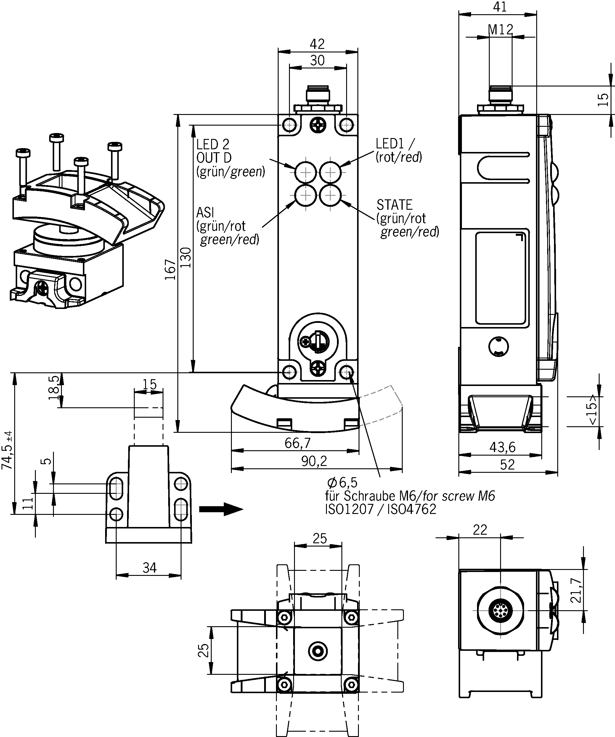 Dimensional drawings