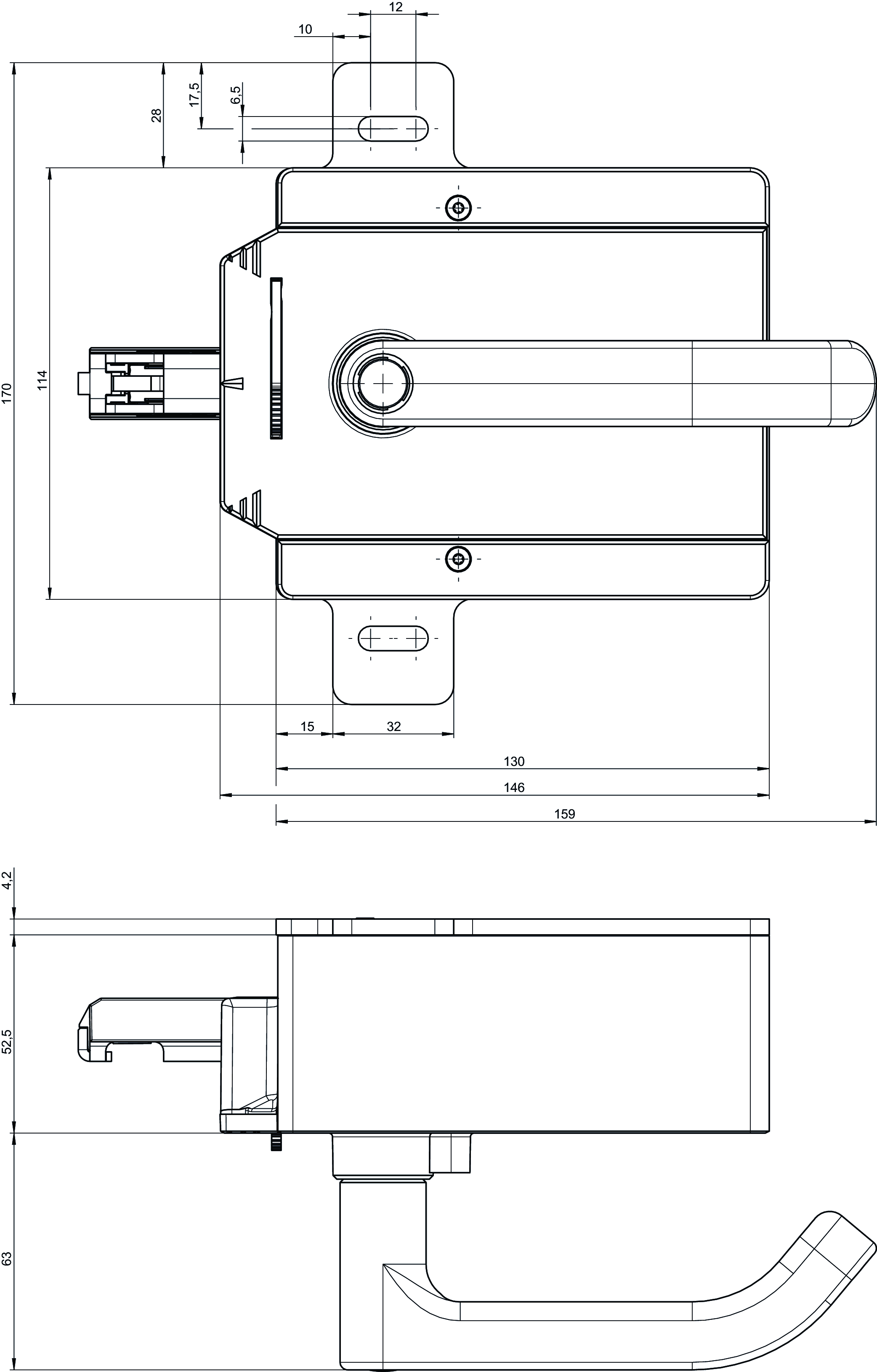 Dimensional drawings