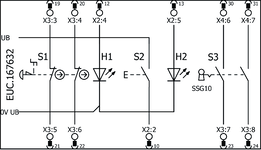 Repérage des bornes pour le raccordement à MGB2 Classic