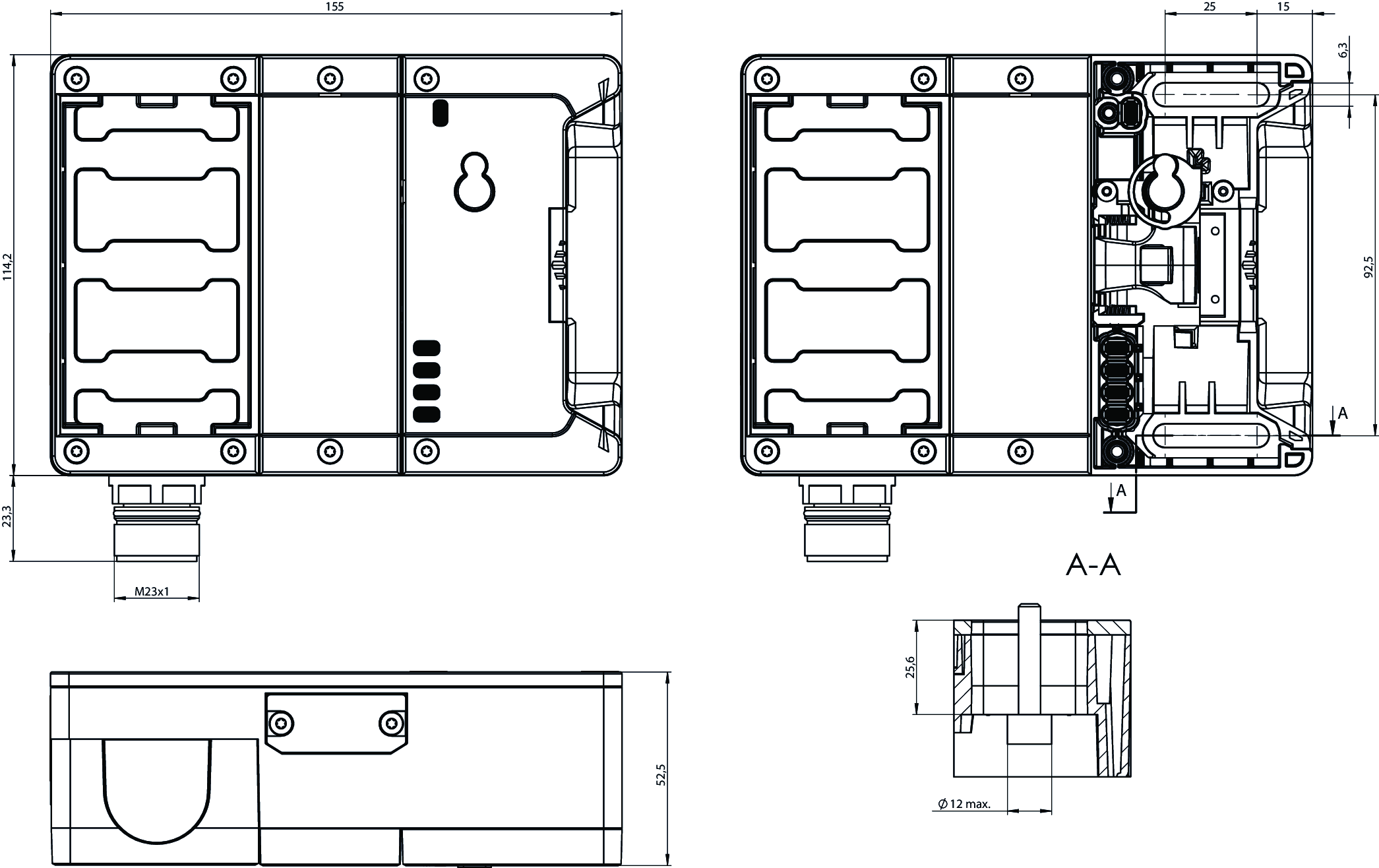 Rozměrové výkresy