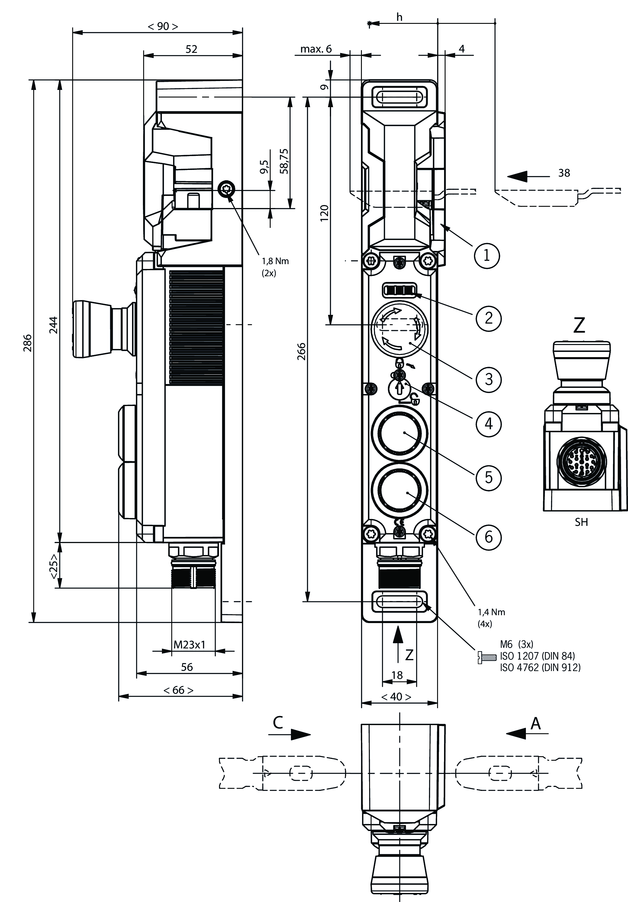 Dimensional drawings