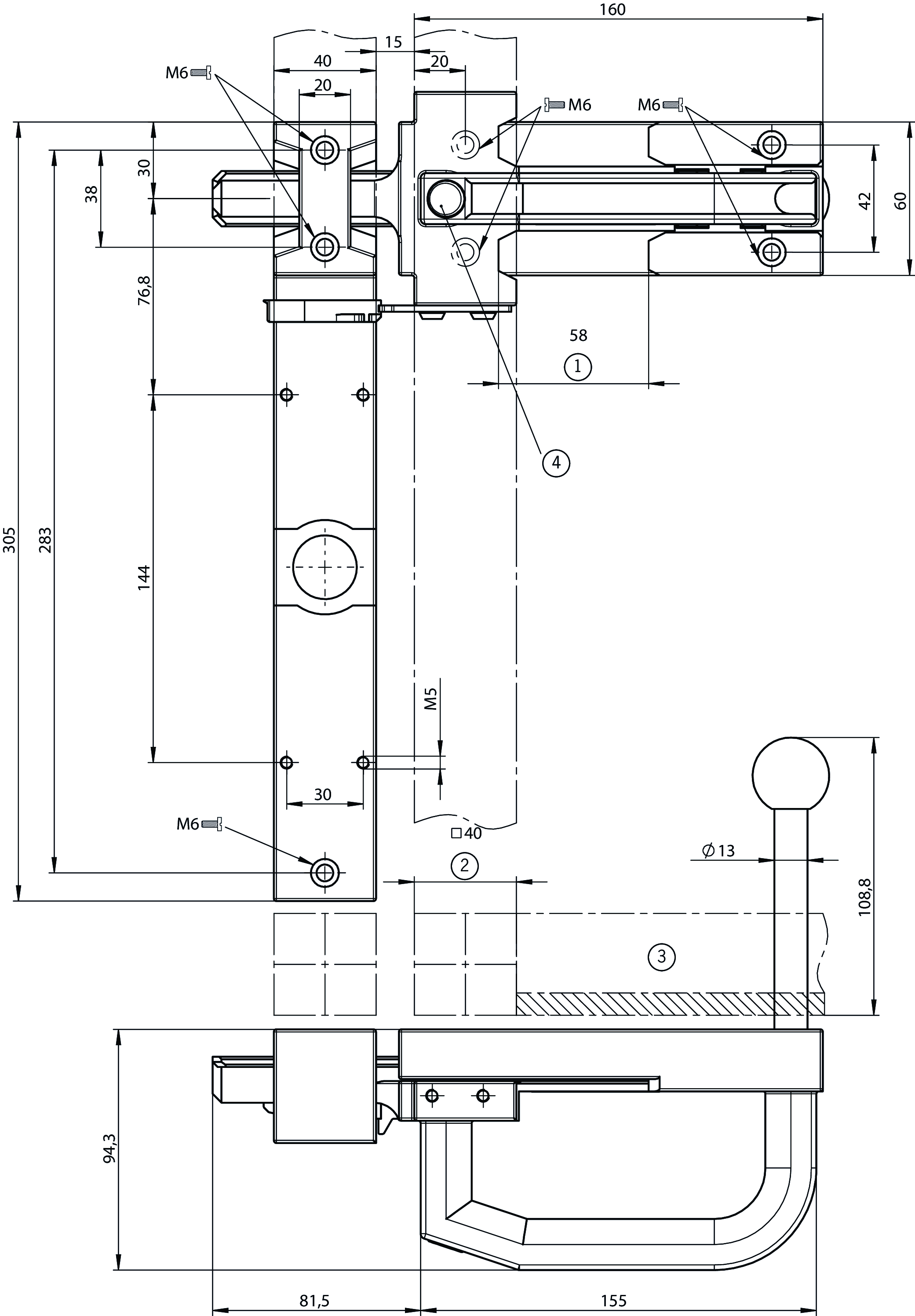 Dimensional drawings