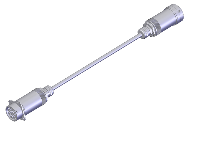 VERLAENGERUNGSLEITUNG 10M/35POL/MET (Best. Nr. 115535)