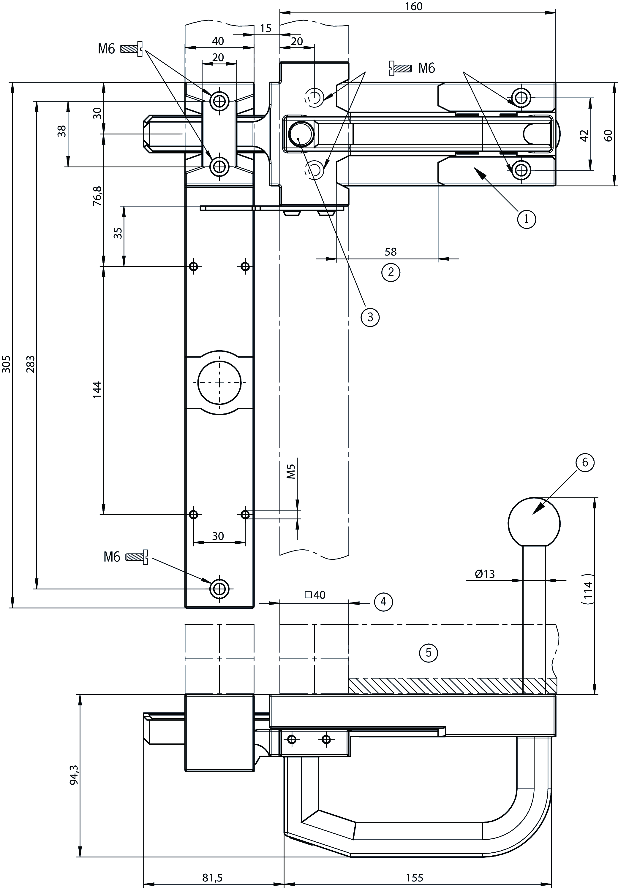 Dimensional drawings