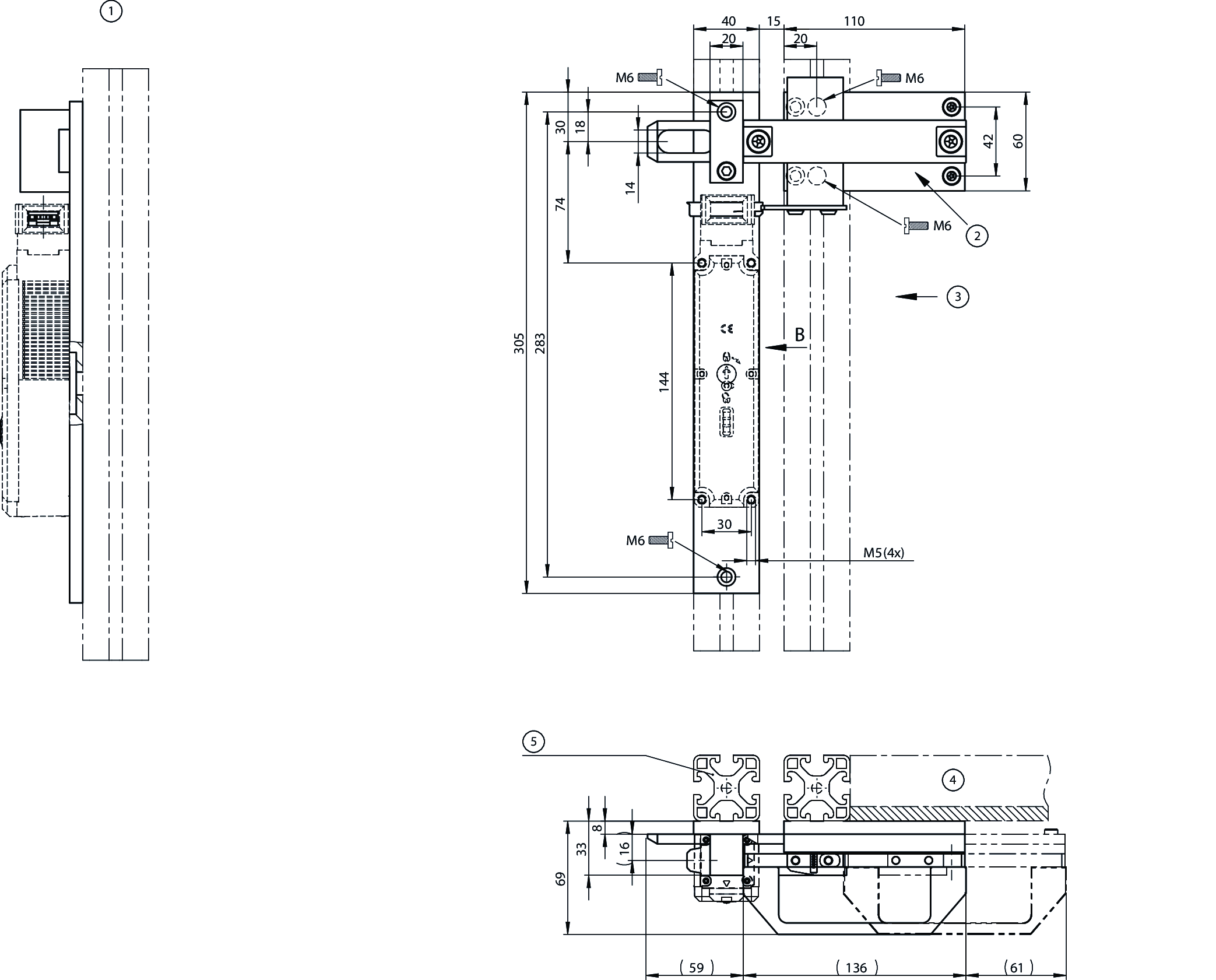 Dimensional drawings