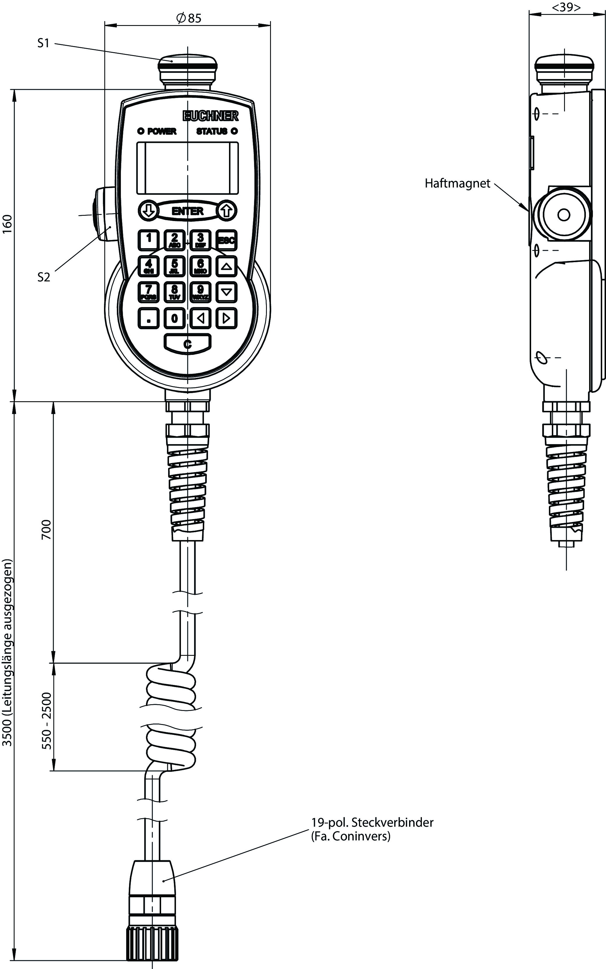 Desenhos dimensionais