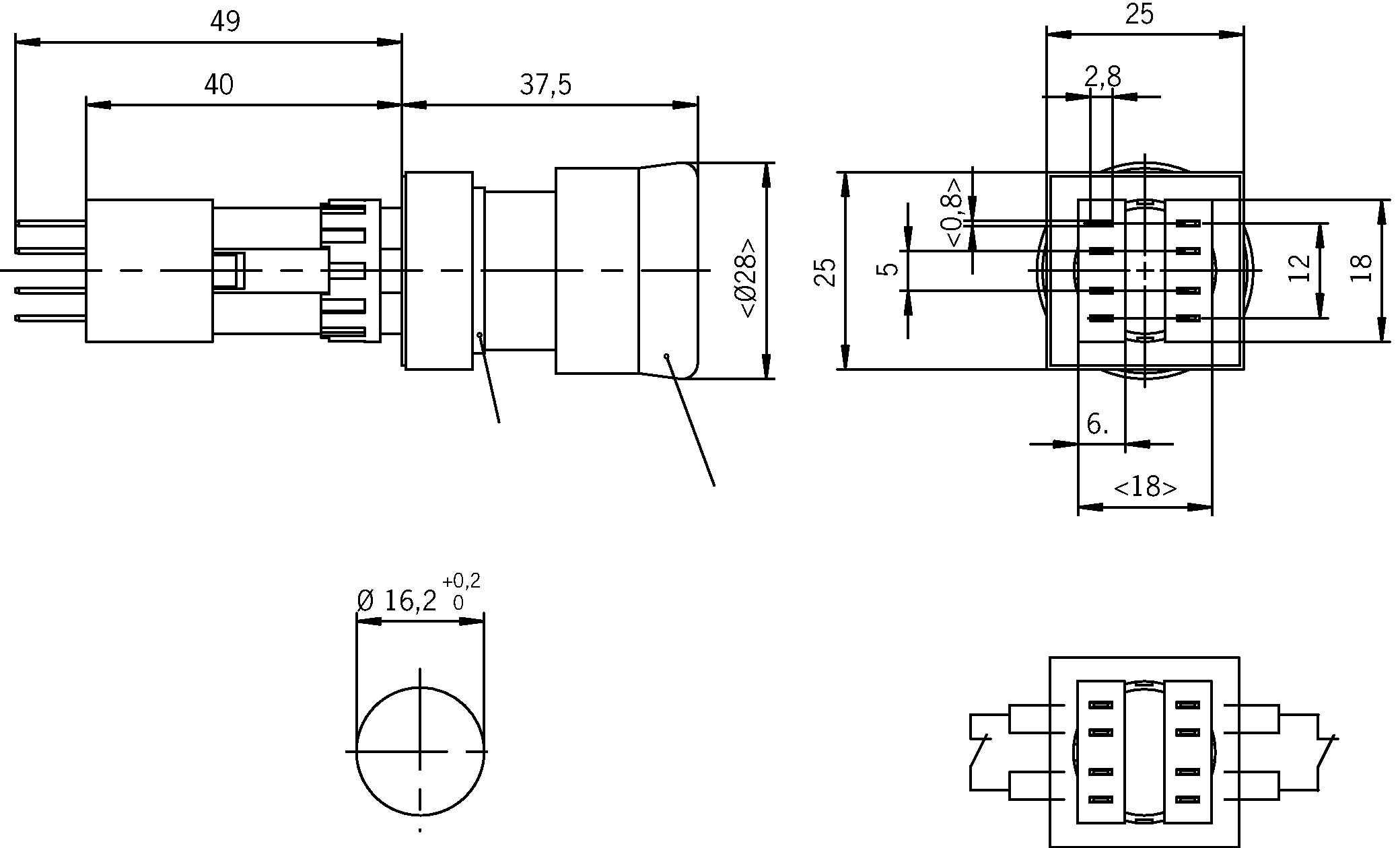 Rozměrové výkresy