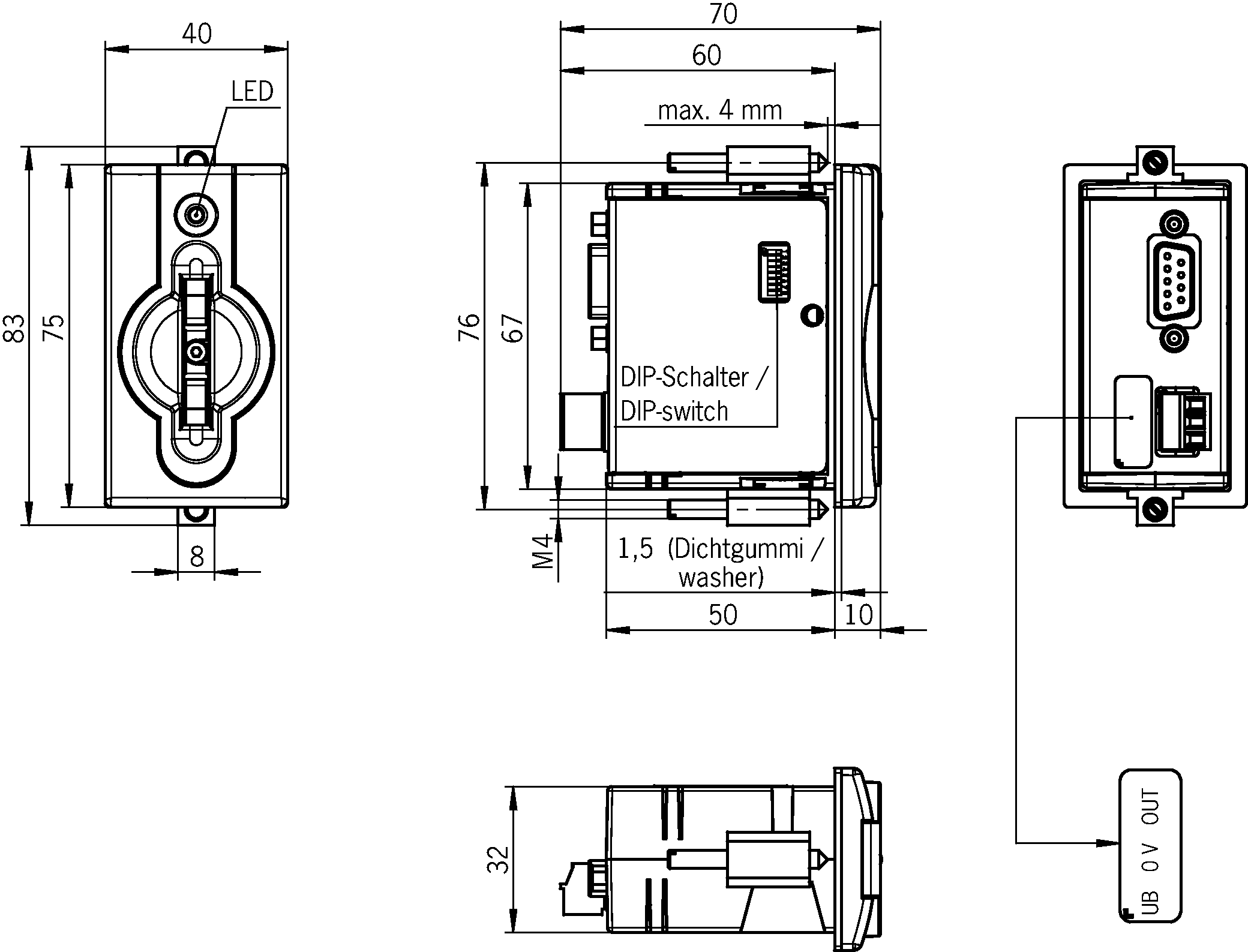 Rozměrové výkresy