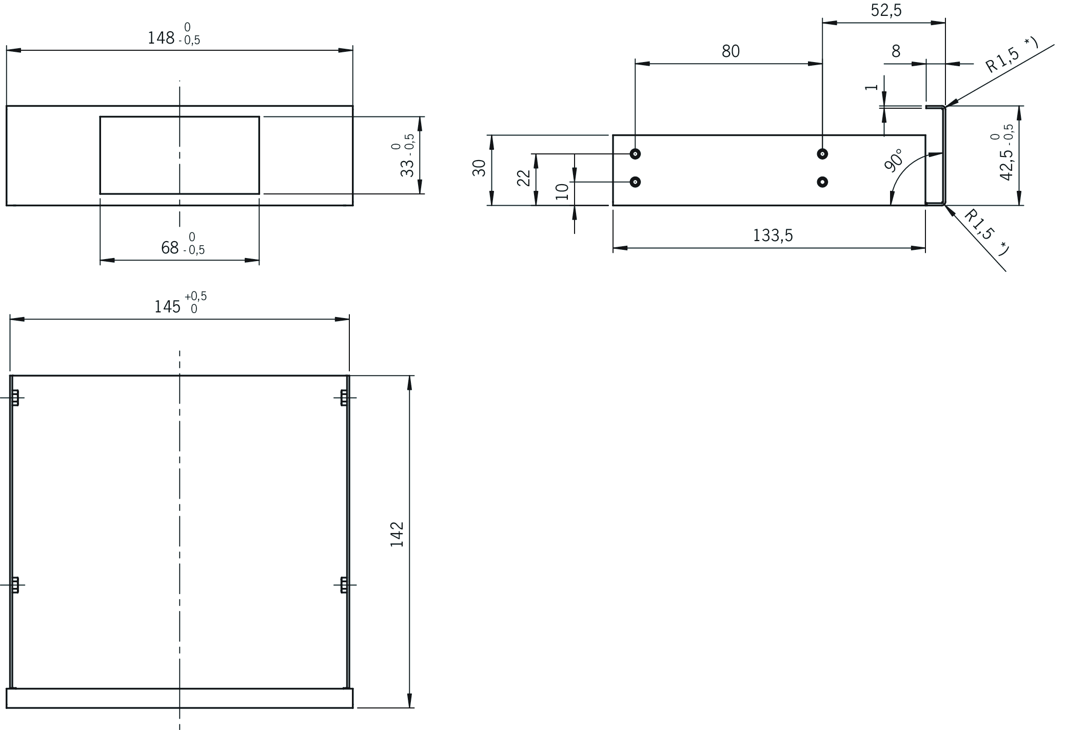 Rozměrové výkresy