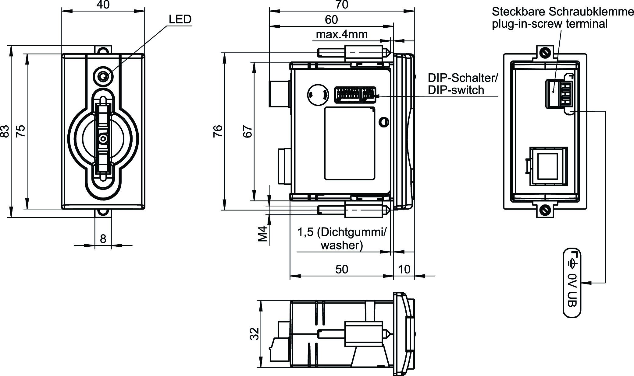 Rozměrové výkresy