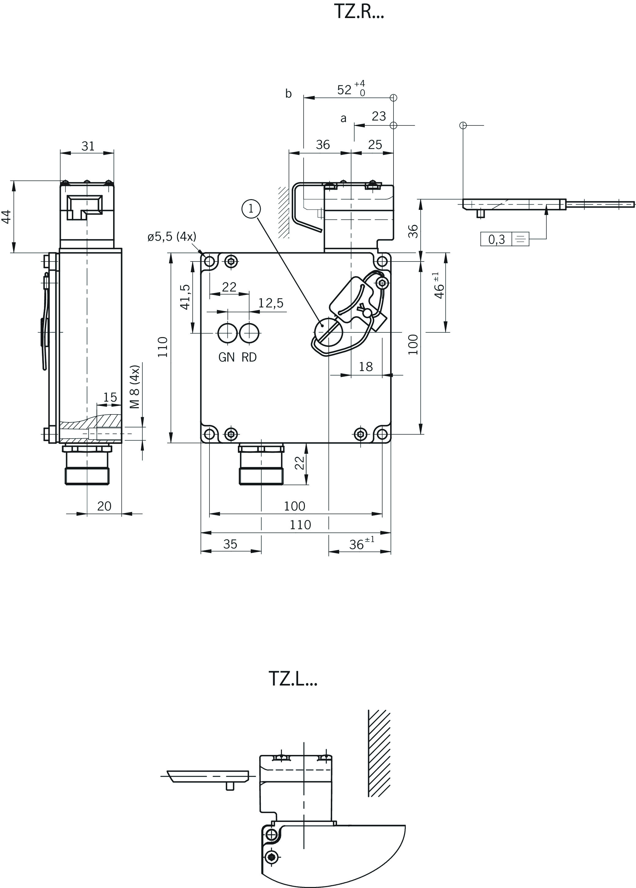 Rozměrové výkresy