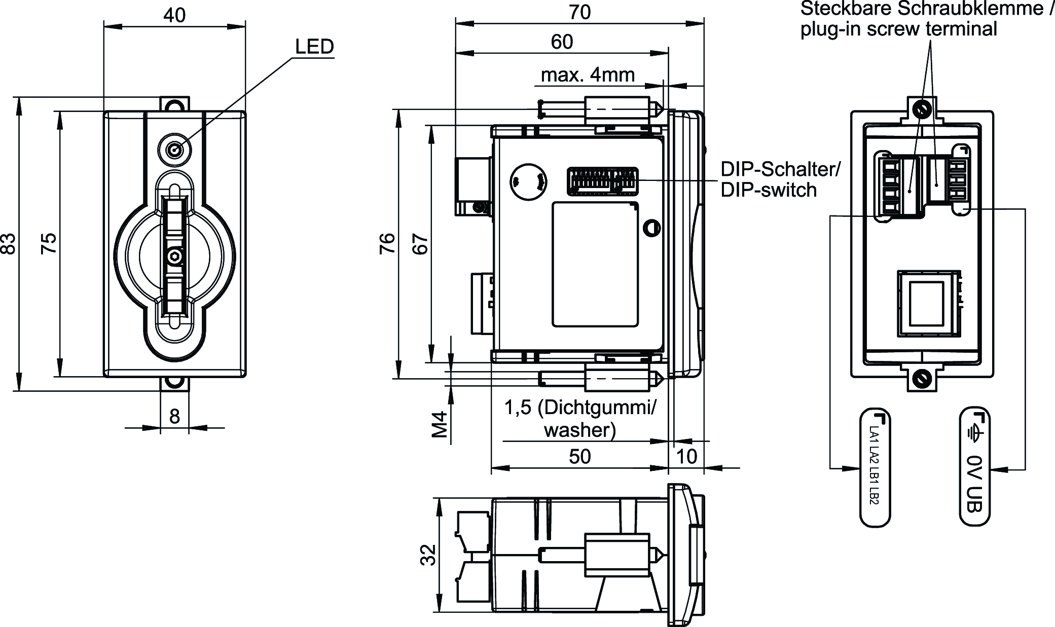 Rozměrové výkresy