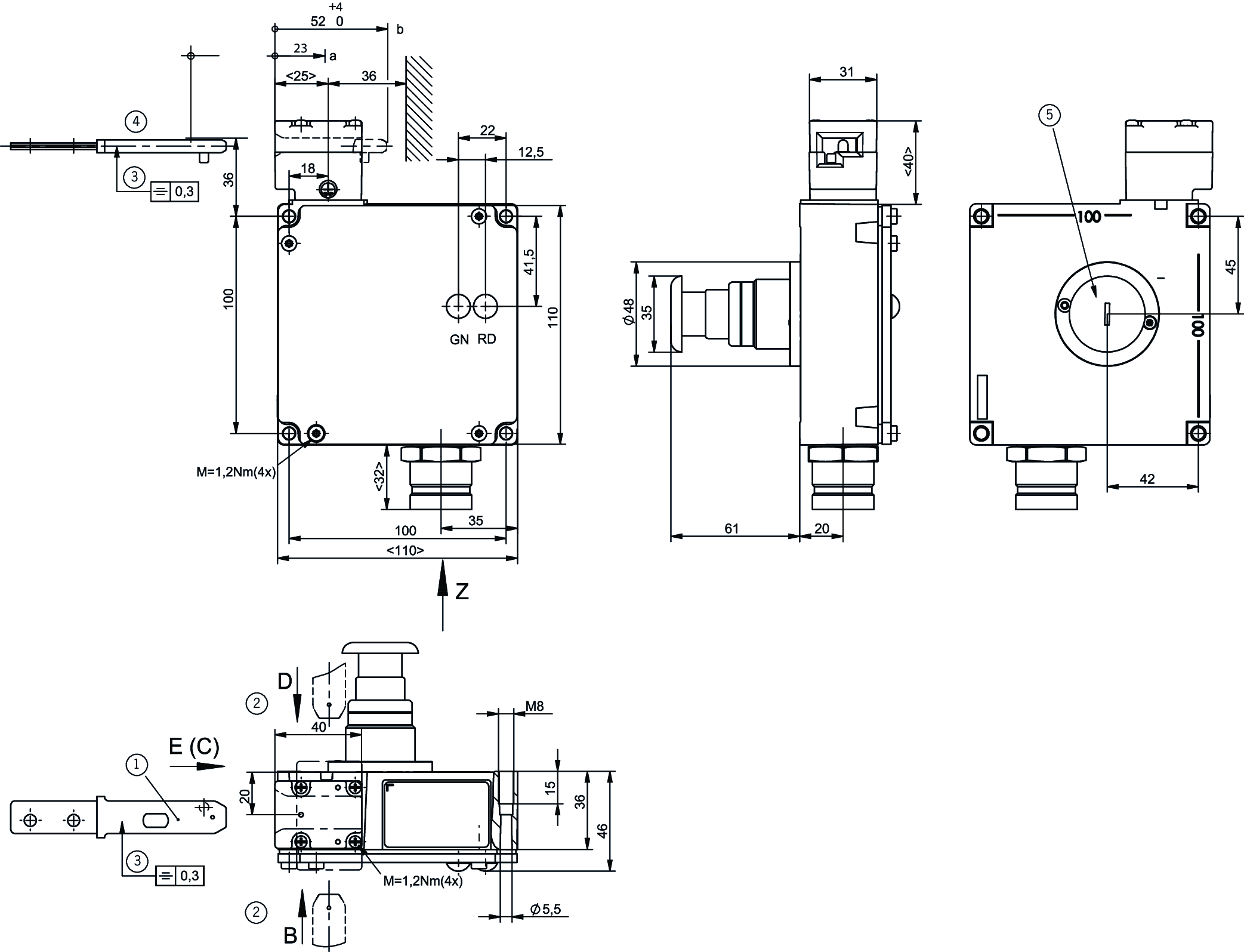 Rozměrové výkresy
