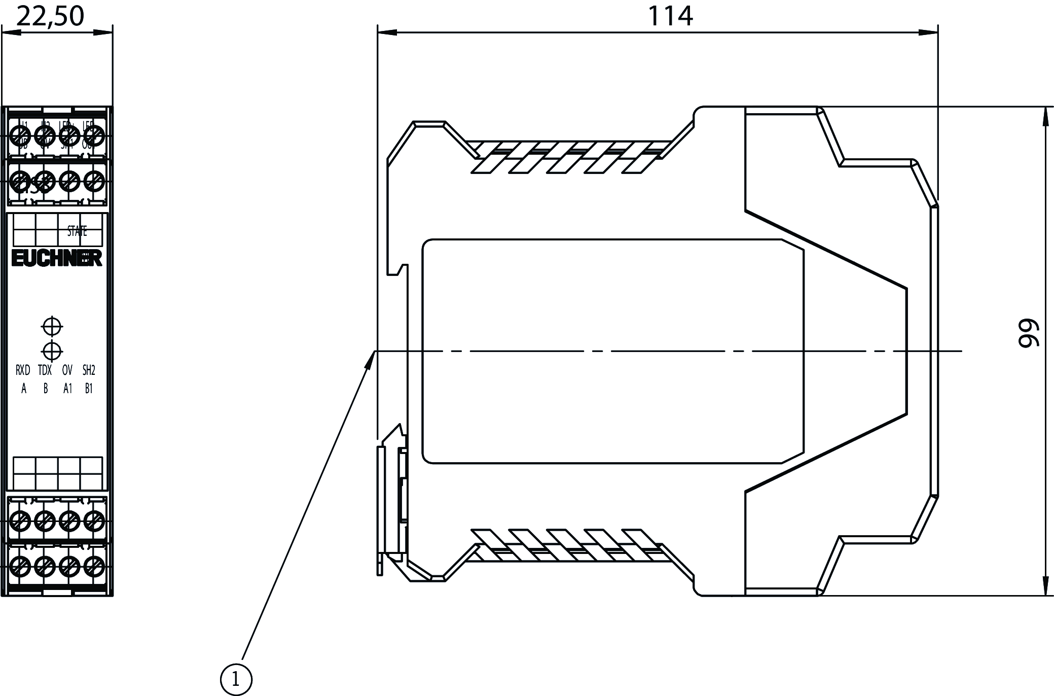 Dimensional drawings