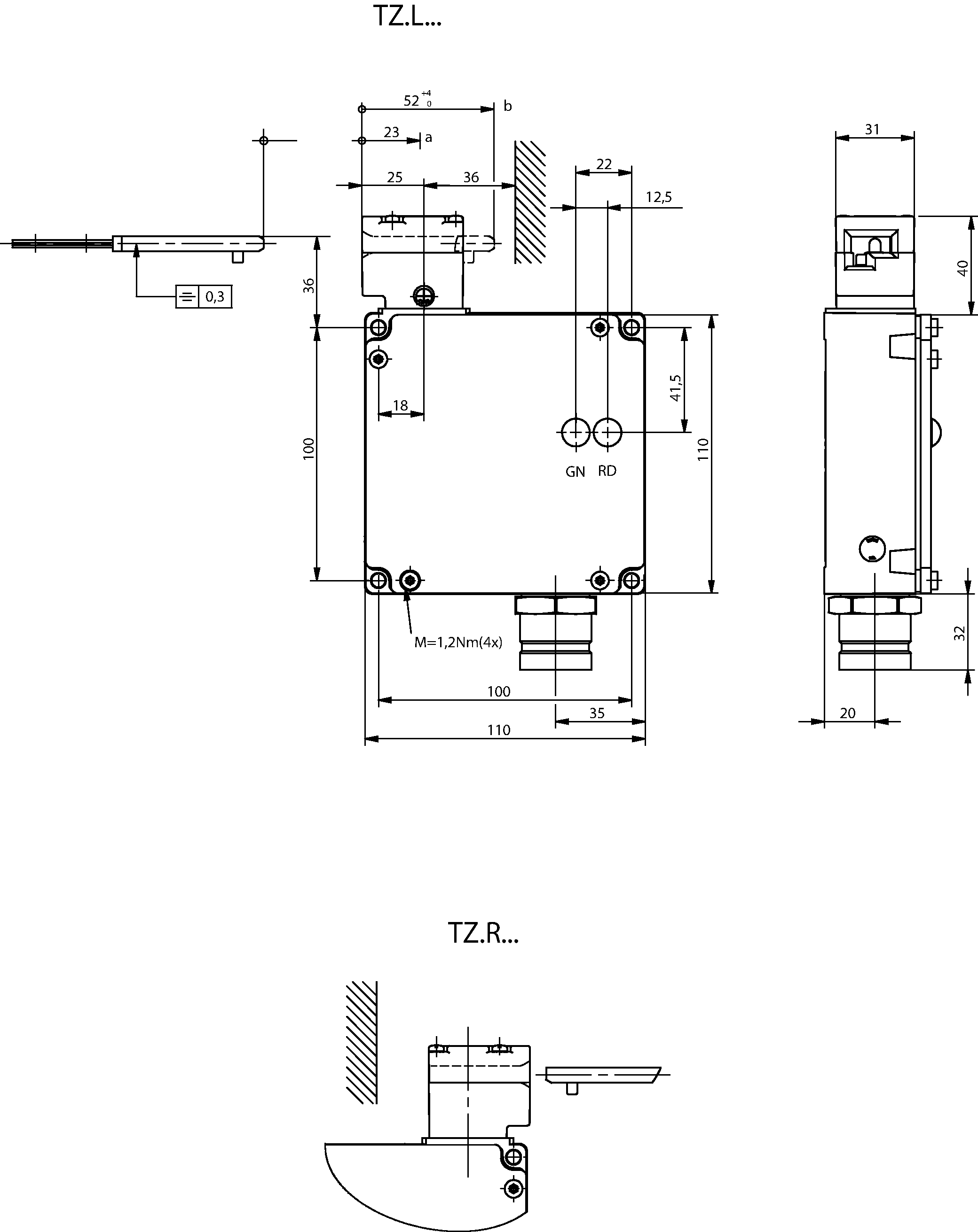 Rozměrové výkresy