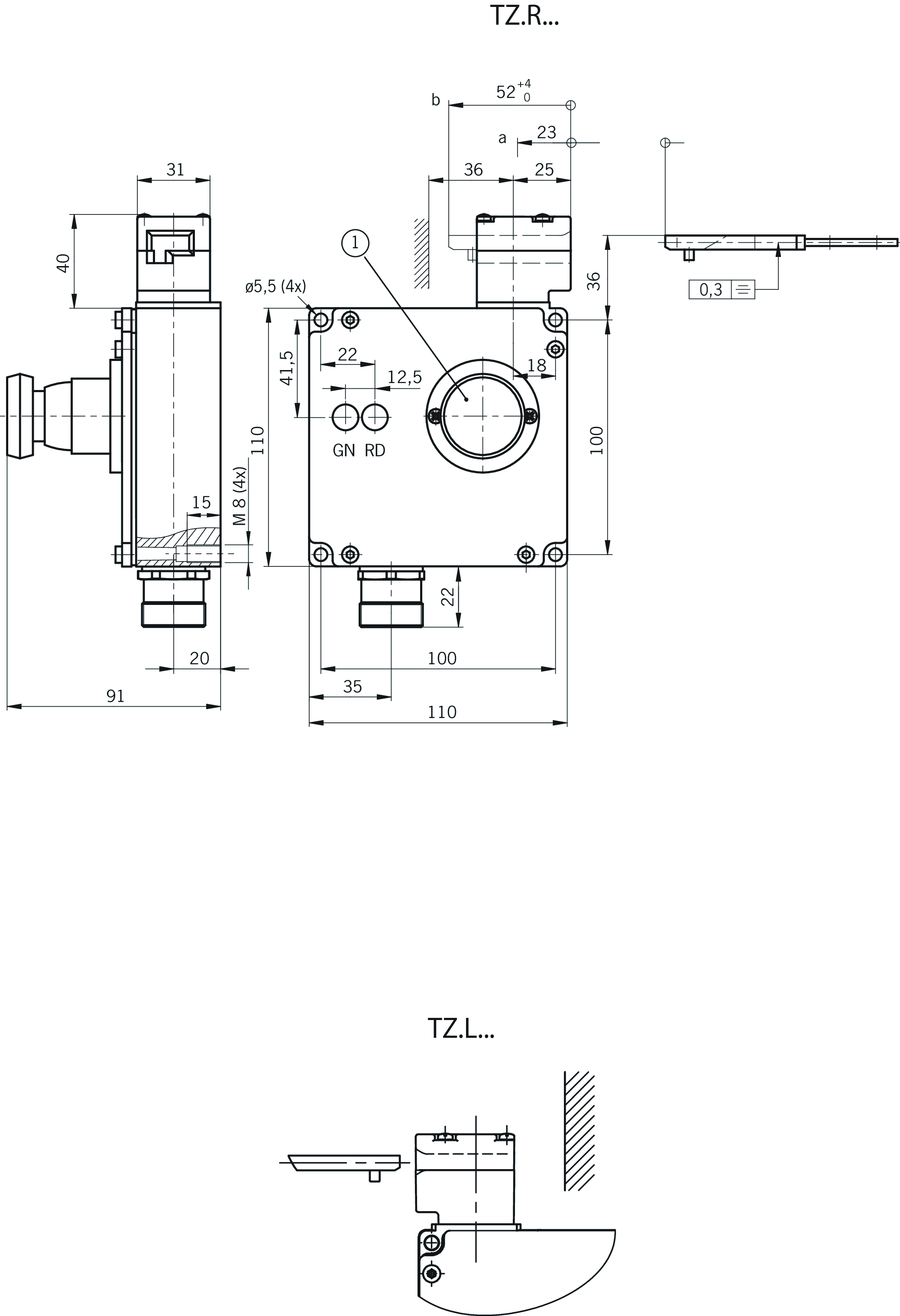 Rozměrové výkresy
