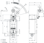 Desenho com dimensões