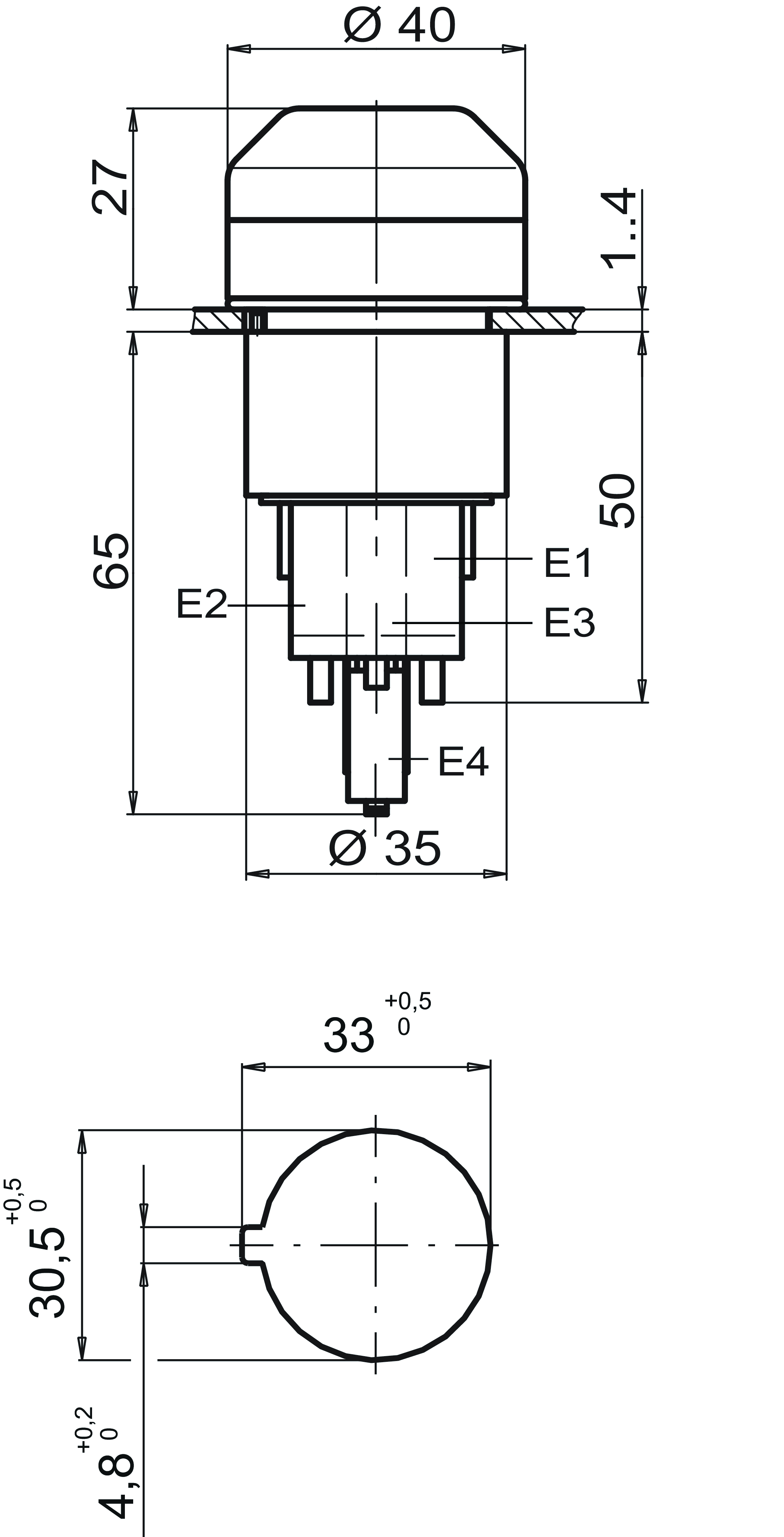 Rozměrové výkresy