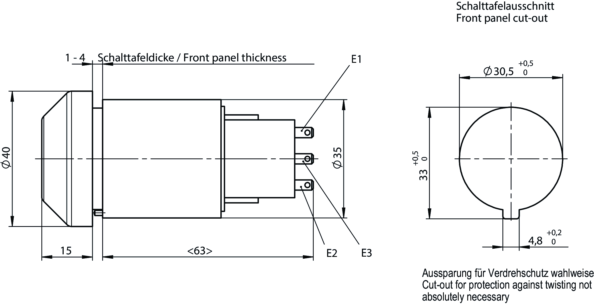 Desenhos dimensionais