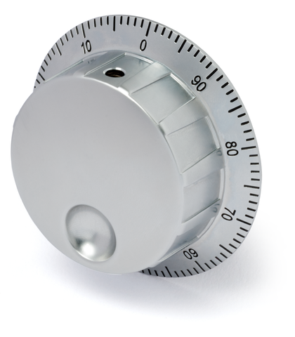 EINSTELLRAD HKB 66,5 METALL SIL/SW (Order no. 111992)