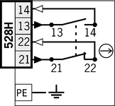 Esquema de conexão ES528H