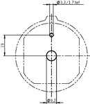 Desenho com dimensões
