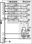 Anschlussplan SK:2121H/ÜK:2121H