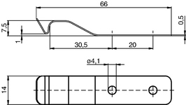 Plano de dimensiones