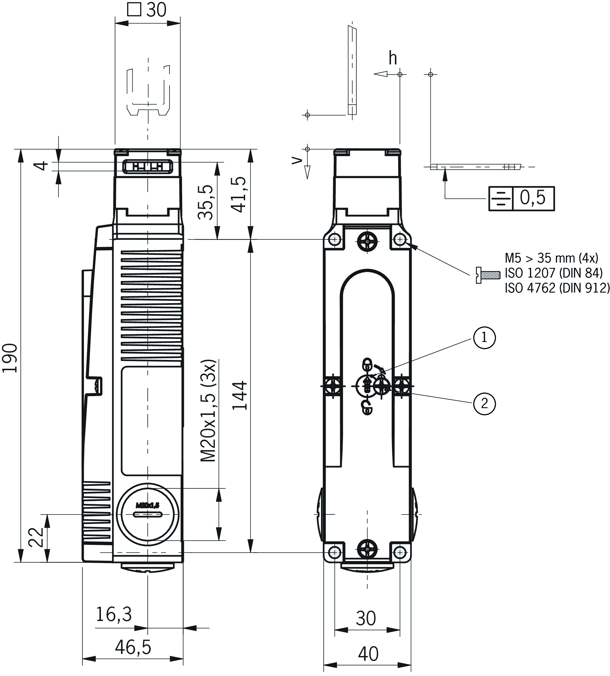 Rozměrové výkresy