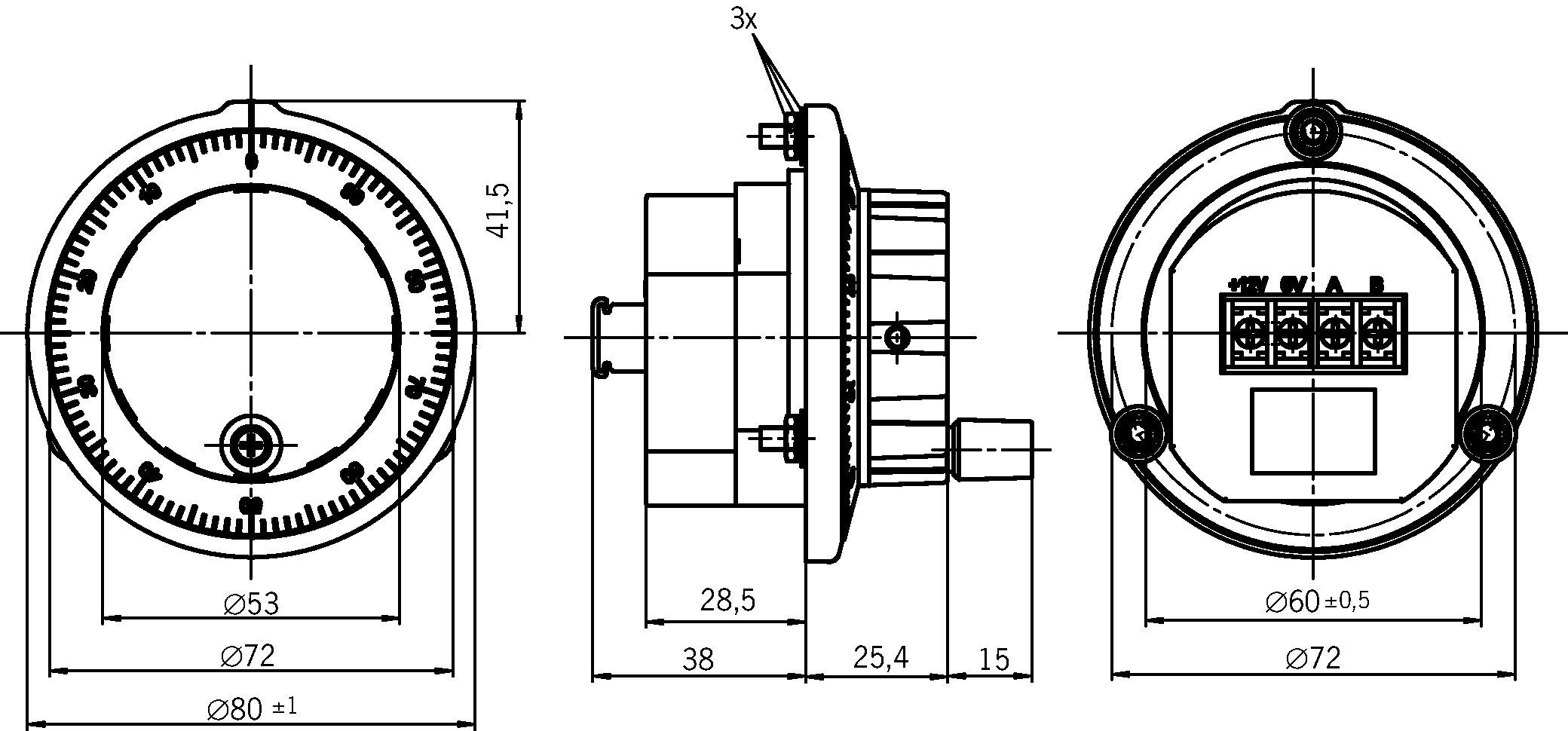 Desenhos dimensionais
