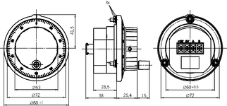 Desenho com dimensões