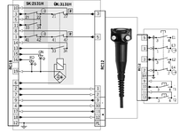 Připojovací schéma SK: 2131H / ÜK: 3131H