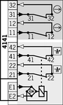配線図、4141