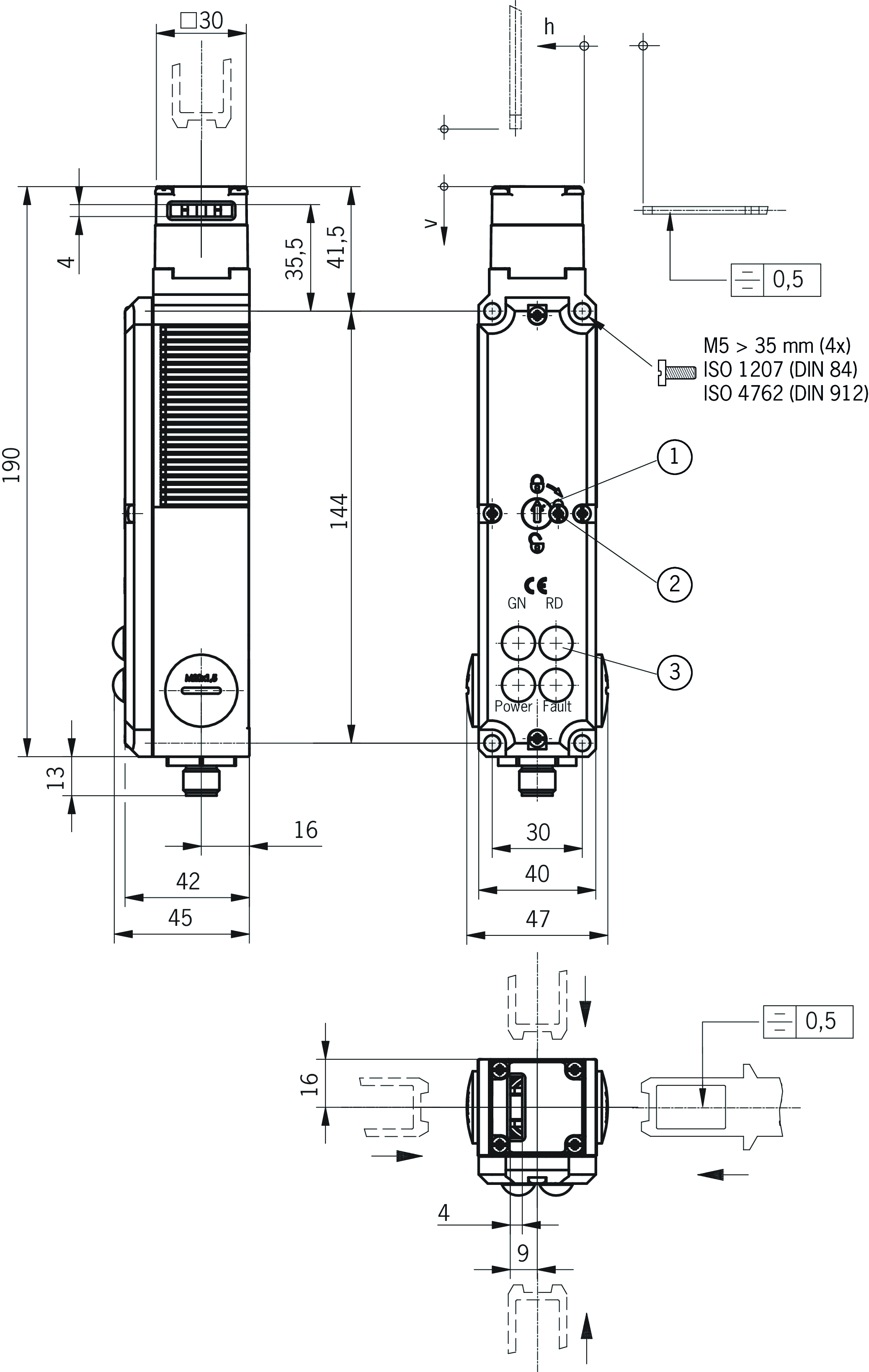 Dimensional drawings