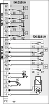 배선도 SK:2131H/&Uuml;K:3131H