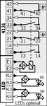 Esquema de conexão 4131(sem contato de monitoração da porta)
