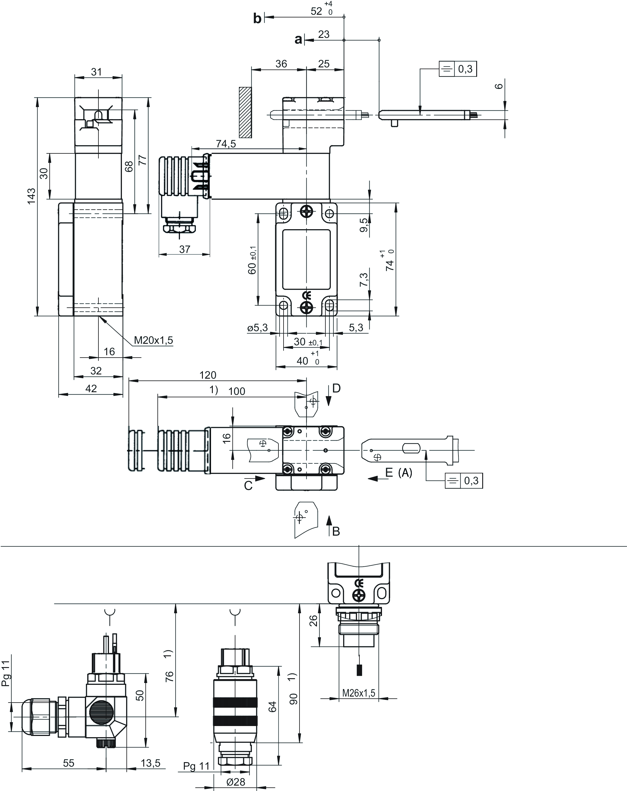 Rozměrové výkresy