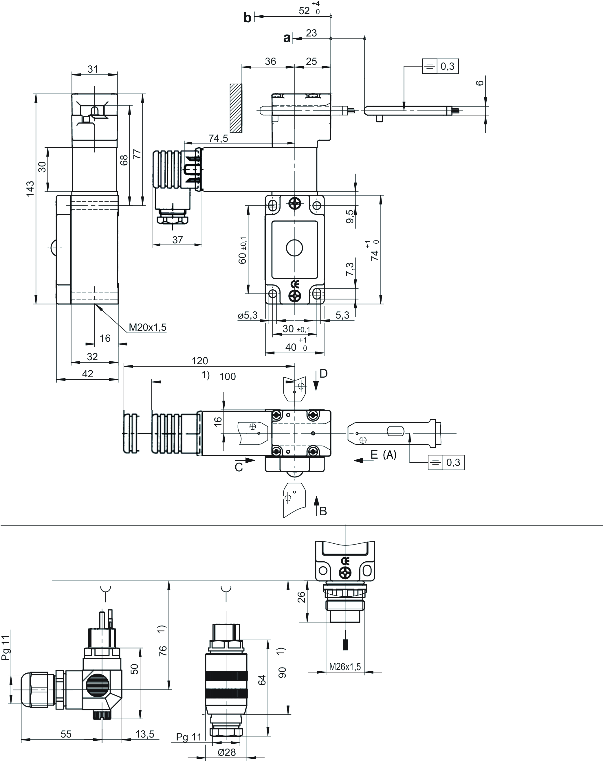 Rozměrové výkresy