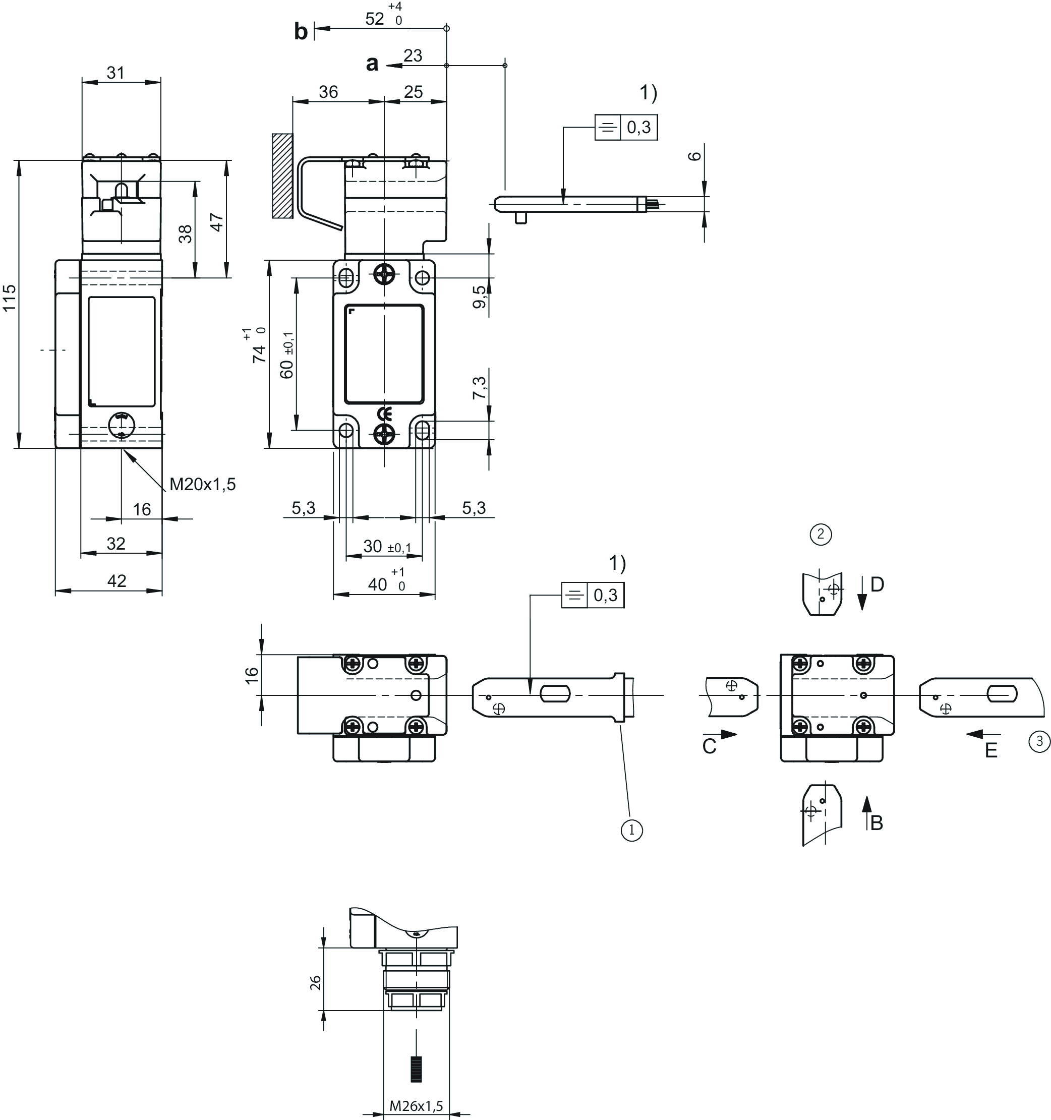 Rozměrové výkresy
