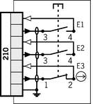 Wiring diagram<br>Wiring diagram 210